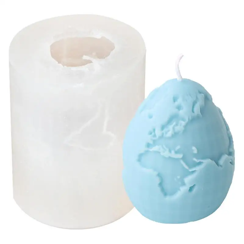 

Формы для пасхальных яиц, силиконовая 3D форма для пасхального мыла с текстурой земли, формы «сделай сам» для мыла ручной работы, ароматизированных свечей, смолы, рукоделия, выпечки