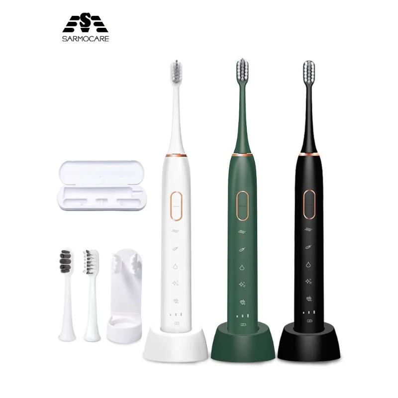 

Sonic Electric Toothbrush Tooth Brush Electr Toothbrush Ultrasonic Brush For Teeth Cleaning Sarmocare s100 Sonic Toothbrush