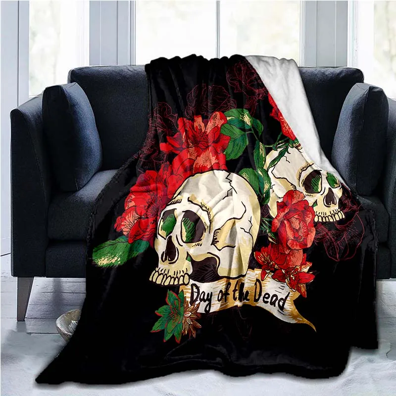 Flower Skull 3D Print Blanket Sofa Blankets for Beds Super Soft Warm Blanket Cover Flannel Throw Blanket Fleece Blanket
Flower Skull 3D Print Blanket Sofa Blankets for Beds Super Soft Warm Blanket Cover Flannel Throw Blanket Fleece Blanket