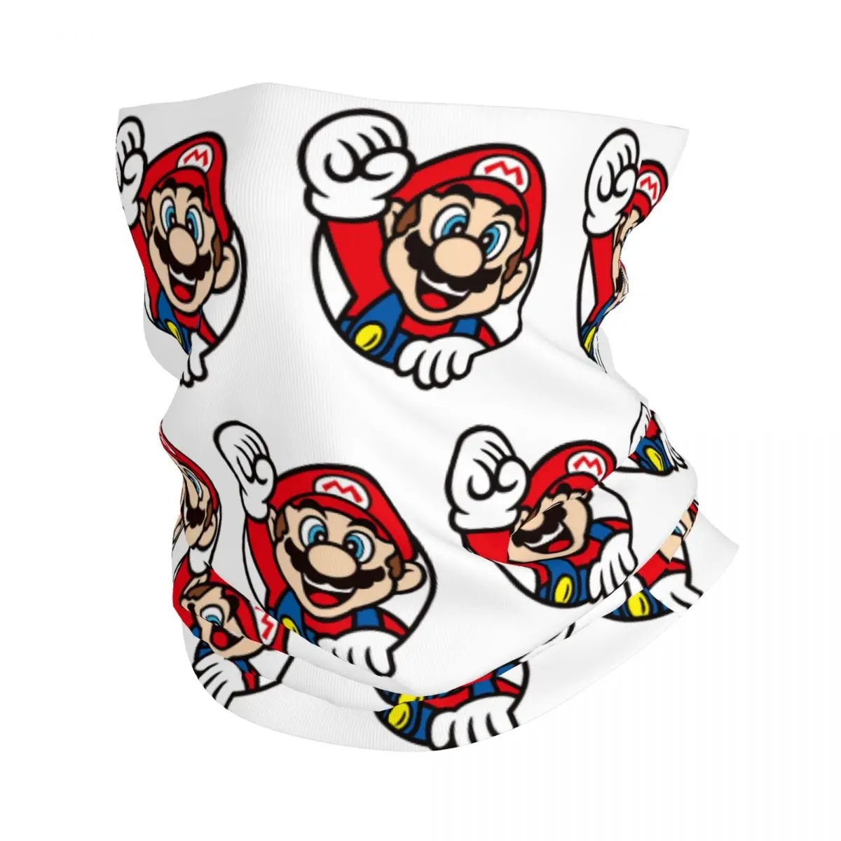 

Бандана Super-Mario, шейный платок, шарф с принтом аниме и лицом, многофункциональный аксессуар для мужчин, женщин, мужчин, взрослых на все сезоны