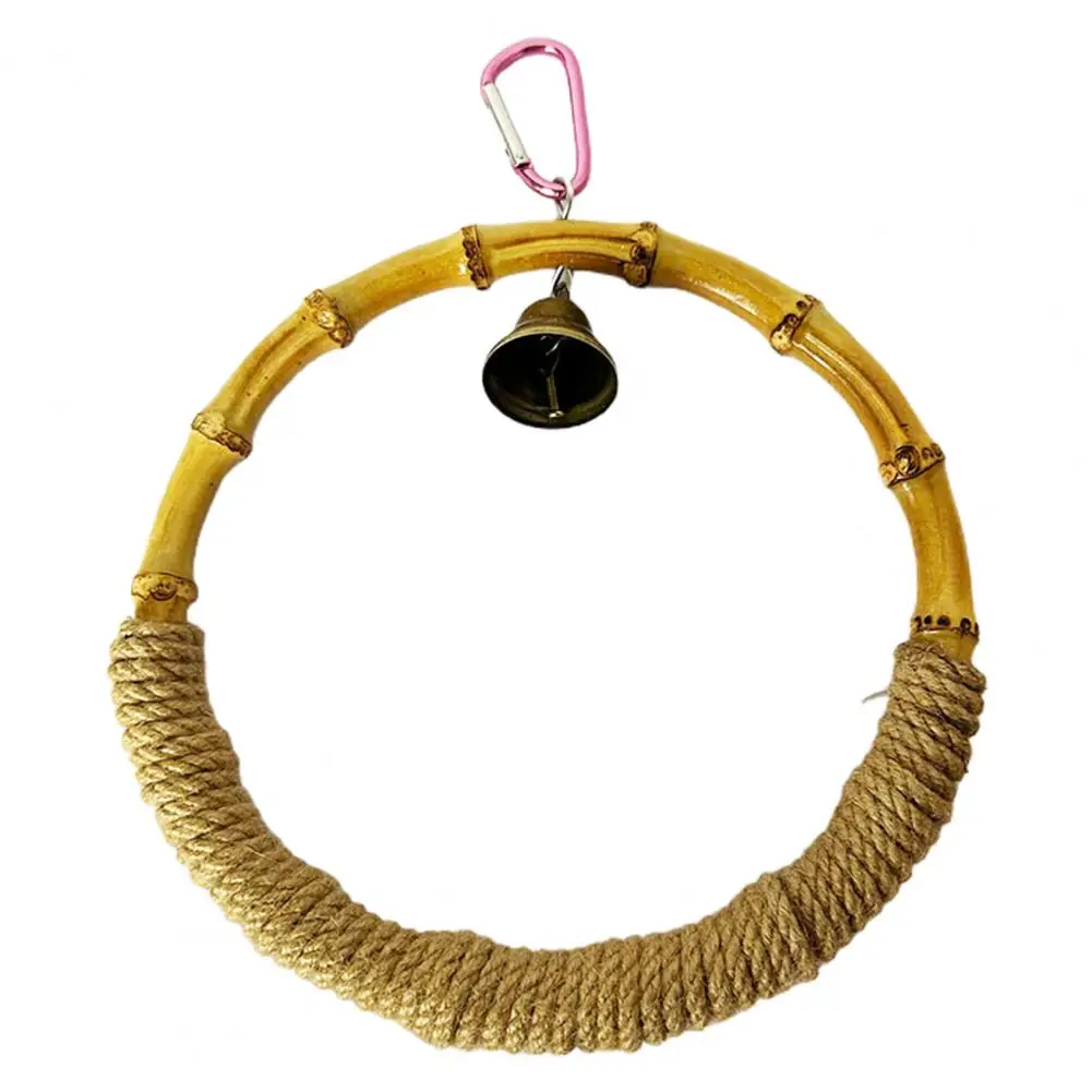 Parrot Ring Practical Hook Design Natural Materials Bird Parrot Cage Swing Toy Pet Supplies Bird Swing Bird Toy
Parrot Ring Practical Hook Design Natural Materials Bird Parrot Cage Swing Toy Pet Supplies Bird Swing Bird Toy
