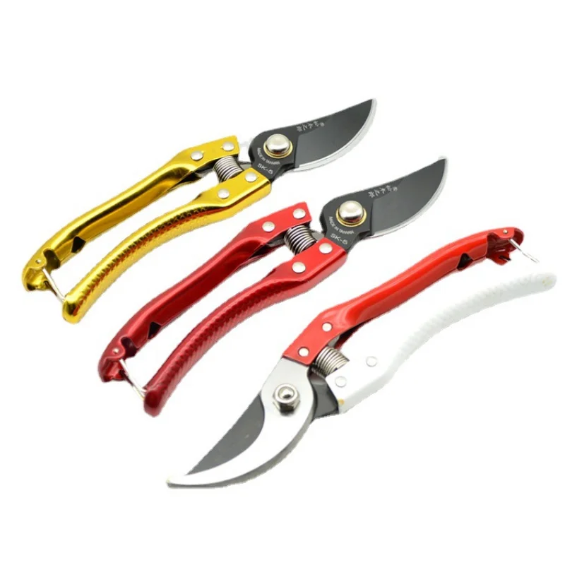 Pruning Shear Sharp Blade Safety Latch Automatic Rebound Garden Shear Non-slip Handle Pruning Scissor Hand Cutting Tool
Pruning Shear Sharp Blade Safety Latch Automatic Rebound Garden Shear Non-slip Handle Pruning Scissor Hand Cutting Tool