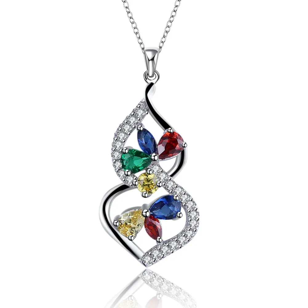 Stylish New Sterling Silver Necklace Figure 8 Stone Pendant Necklace Women's Personality Trend Ethnic Necklace
Stylish New Sterling Silver Necklace Figure 8 Stone Pendant Necklace Women's Personality Trend Ethnic Necklace