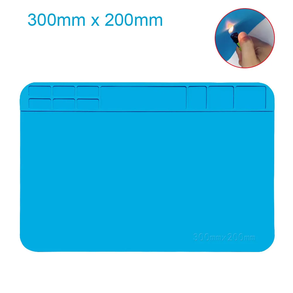 Heat Insulation Soldering Mat Job Tools Computer Phone Repair Tool Kit Working Repair Pad Heatresistant Maintenance Platform
Heat Insulation Soldering Mat Job Tools Computer Phone Repair Tool Kit Working Repair Pad Heatresistant Maintenance Platform