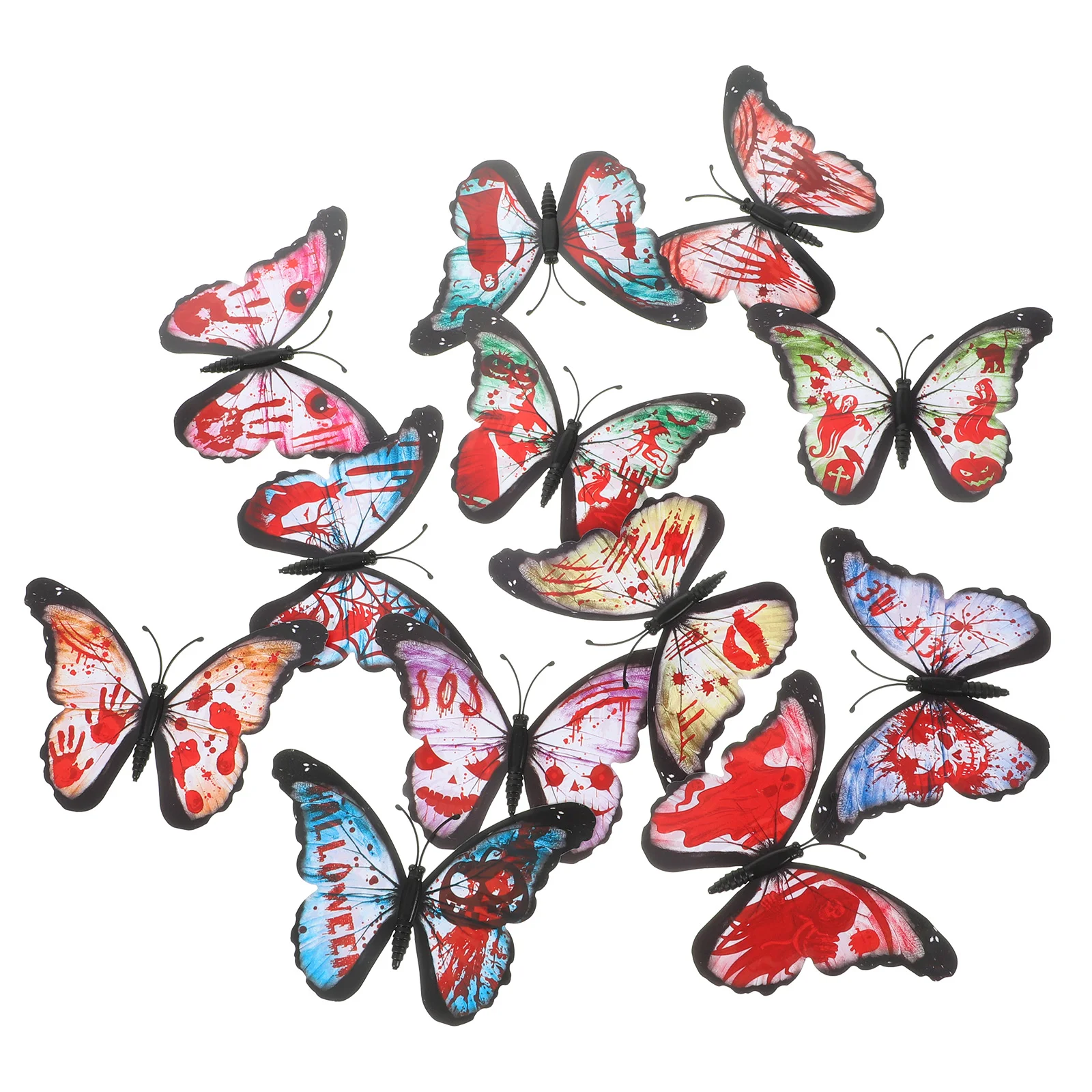 24 Pcs Removable Butterflies Wall Decals Decoration Decorative Stickers Applique DIY
24 Pcs Removable Butterflies Wall Decals Decoration Decorative Stickers Applique DIY