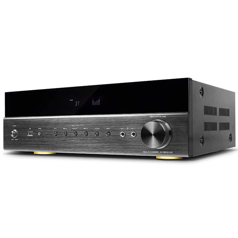 AV-6136HD True Surround Sound Decoder Stable Working 700W 8 Channel Amp Class AB Power Amplifier
AV-6136HD True Surround Sound Decoder Stable Working 700W 8 Channel Amp Class AB Power Amplifier