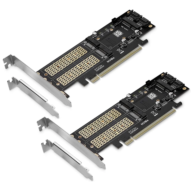 2X 3 в 1, адаптер NGFF и MSATA SSD, M.2 NVME на PCIE/M.2 SATA SSD на SATA III/MSATA-SATA адаптер для 2280/2260
2X 3 в 1, адаптер NGFF и MSATA SSD, M.2 NVME на PCIE/M.2 SATA SSD на SATA III/MSATA-SATA адаптер для 2280/2260
