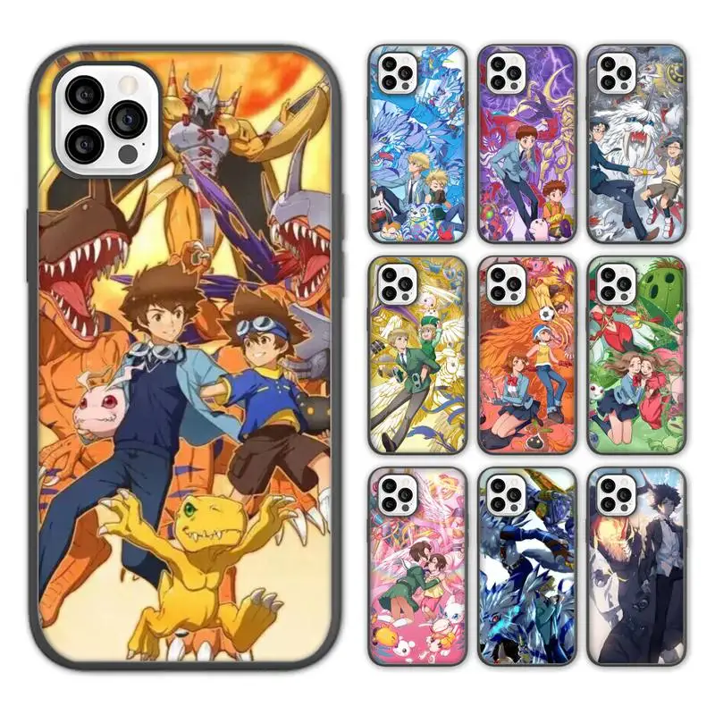 Anime Digimon Japan Cute monster Phone Case For iPhone 13 12 11 pro max mini x xs xr 7 8 5 se plus soft Cover Fundas
Anime Digimon Japan Cute monster Phone Case For iPhone 13 12 11 pro max mini x xs xr 7 8 5 se plus soft Cover Fundas