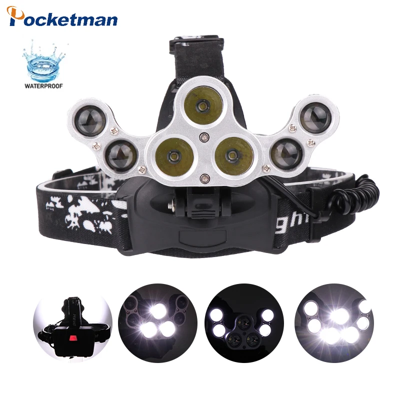 Powerful 3 LED+4XPE Headlamp 4 Lighting Mode Head Lamp Angle Adjustable Deformable Head Lanterna Outdoor Camping Portable Light
Powerful 3 LED+4XPE Headlamp 4 Lighting Mode Head Lamp Angle Adjustable Deformable Head Lanterna Outdoor Camping Portable Light
