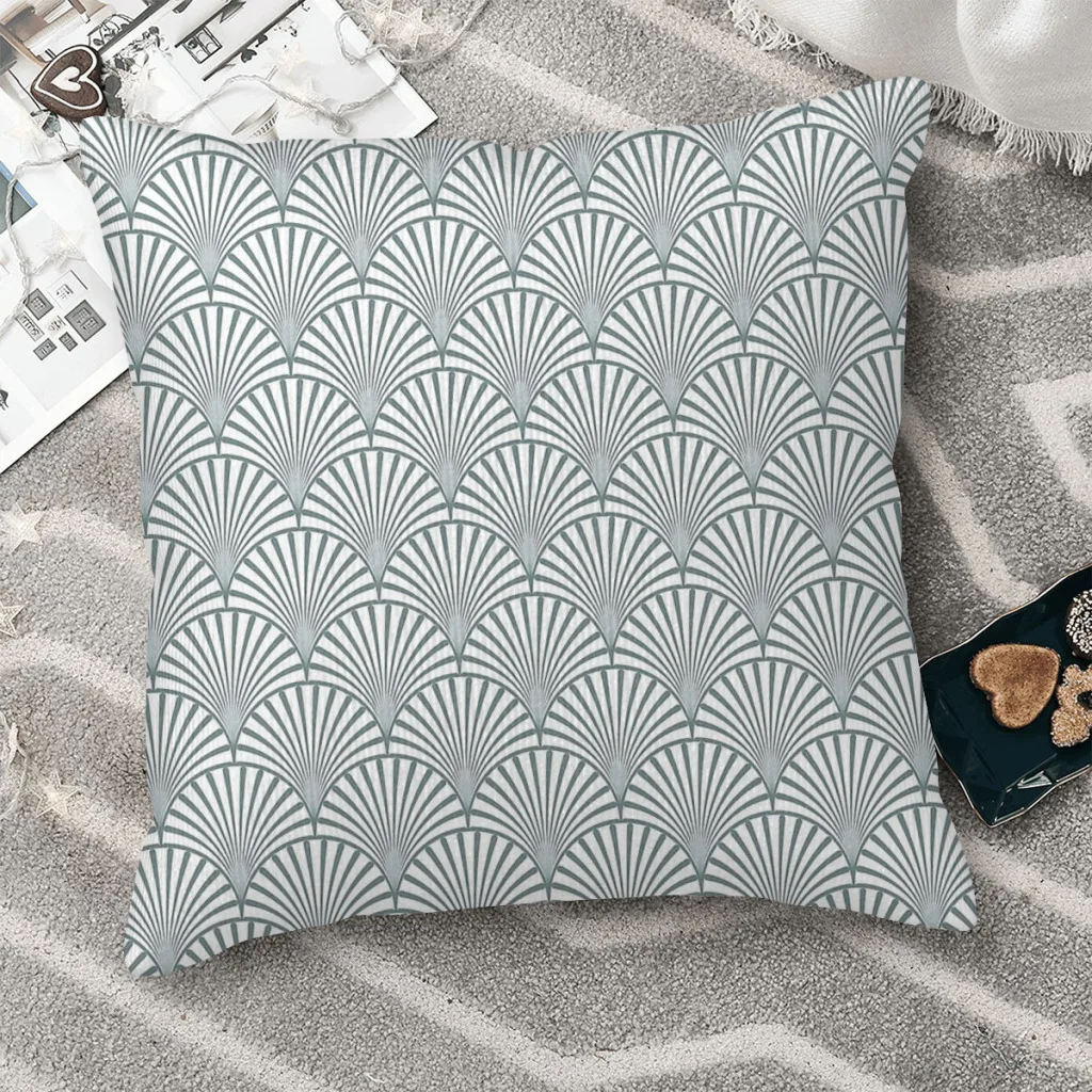 Art Deco Fan Pattern Light Grey White Hug Pillowcase Geometric Patterns Backpack Sofa DIY Printed Chair Throw Pillow Case
Art Deco Fan Pattern Light Grey White Hug Pillowcase Geometric Patterns Backpack Sofa DIY Printed Chair Throw Pillow Case