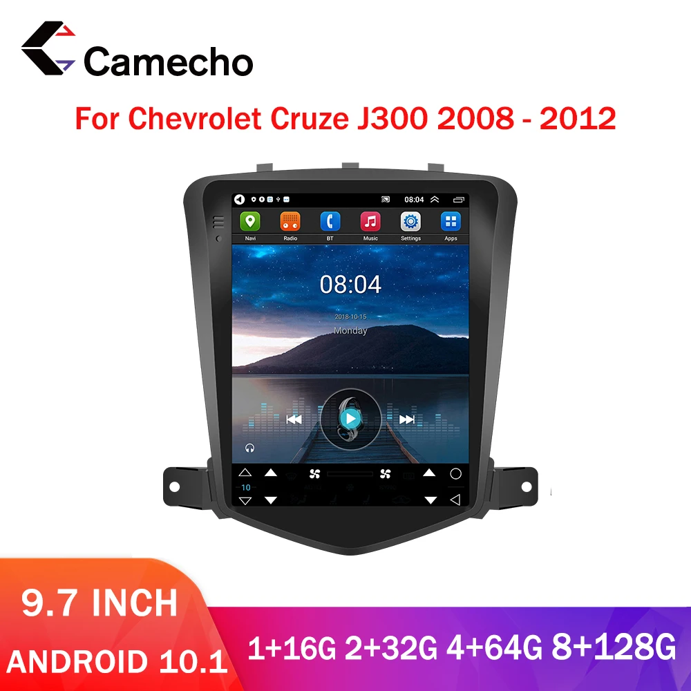 Camecho Tesla style экран для Chevrolet Cruze 2008-2012 Carplay Android 10 автомобильное радио мультимедийный видеоплеер GPS навигация
Camecho Tesla style экран для Chevrolet Cruze 2008-2012 Carplay Android 10 автомобильное радио мультимедийный видеоплеер GPS навигация