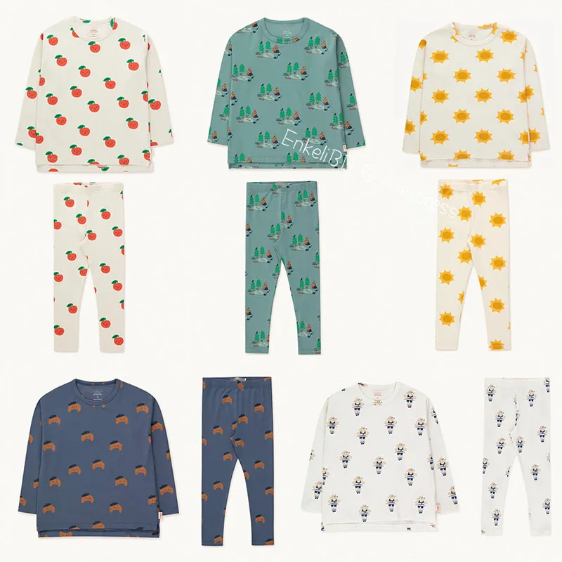 EnkeliBB Lovely Apple Pattern Pajama Sets Kids Designer Clothes Outfits Autumn and Winter New Goods TC Long Sleeve Tshirt Sets
EnkeliBB Lovely Apple Pattern Pajama Sets Kids Designer Clothes Outfits Autumn and Winter New Goods TC Long Sleeve Tshirt Sets