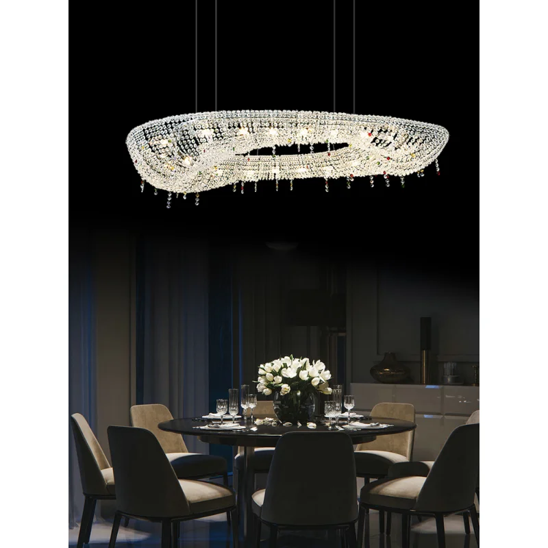 Room Decor Led Art Chandelier Pendant Lamp Light Moonriver Classic Luxury Crystal Hotel Lobby Counter Hanging Villa Shop 2023
Room Decor Led Art Chandelier Pendant Lamp Light Moonriver Classic Luxury Crystal Hotel Lobby Counter Hanging Villa Shop 2023