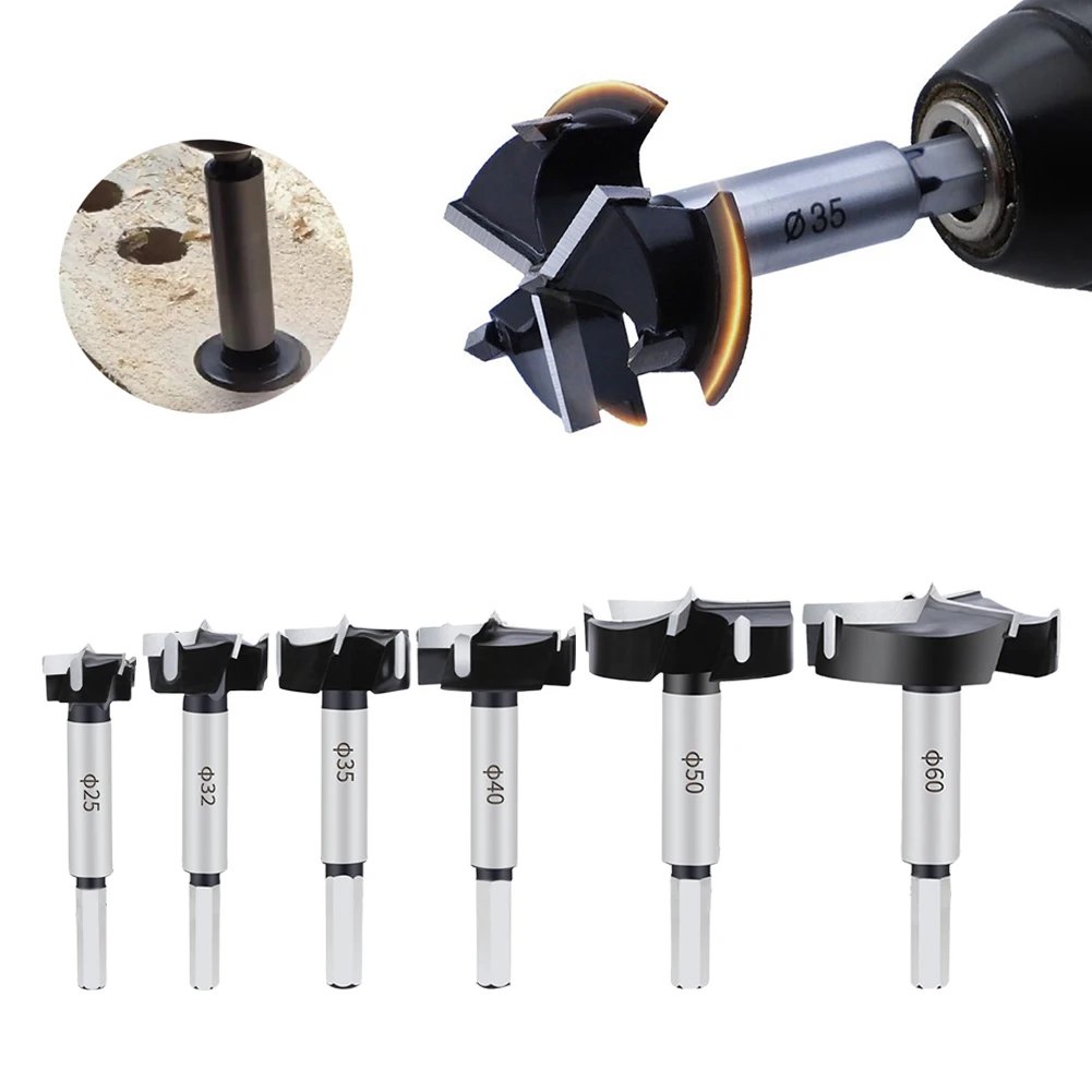 Forstner Drill Bit 25-60mm 3 Flutes Carbide Tip Wood Auger Cutter Woodworking Hole Saw Cutter For Power Tools Drill Bits A50
Forstner Drill Bit 25-60mm 3 Flutes Carbide Tip Wood Auger Cutter Woodworking Hole Saw Cutter For Power Tools Drill Bits A50