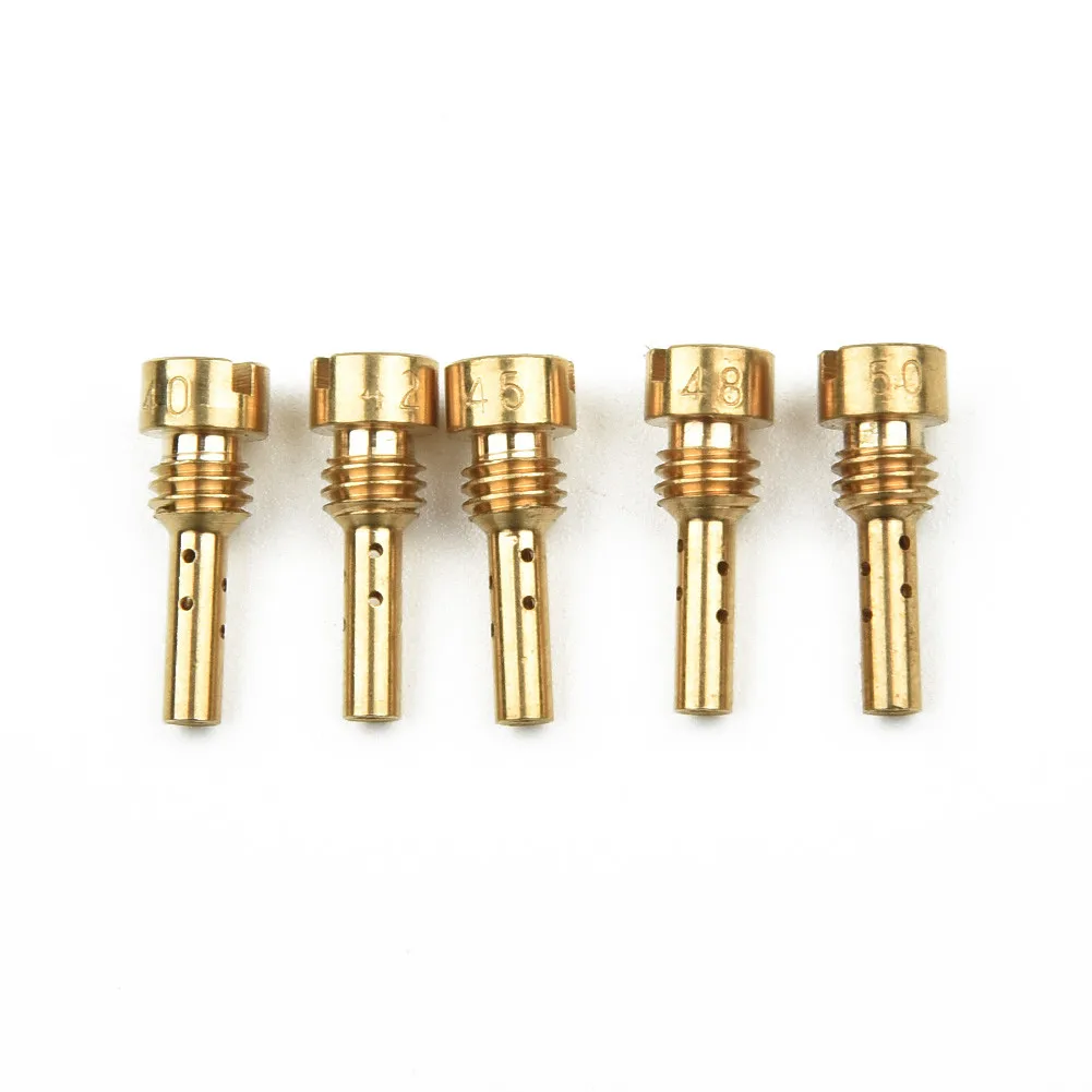 New Nozzles #40#42#45#48#50 Size 5 Slow For Kawasaki models For Keihin CV CVK FCE CARB N424-25 For YZF600R (95-07)
New Nozzles #40#42#45#48#50 Size 5 Slow For Kawasaki models For Keihin CV CVK FCE CARB N424-25 For YZF600R (95-07)