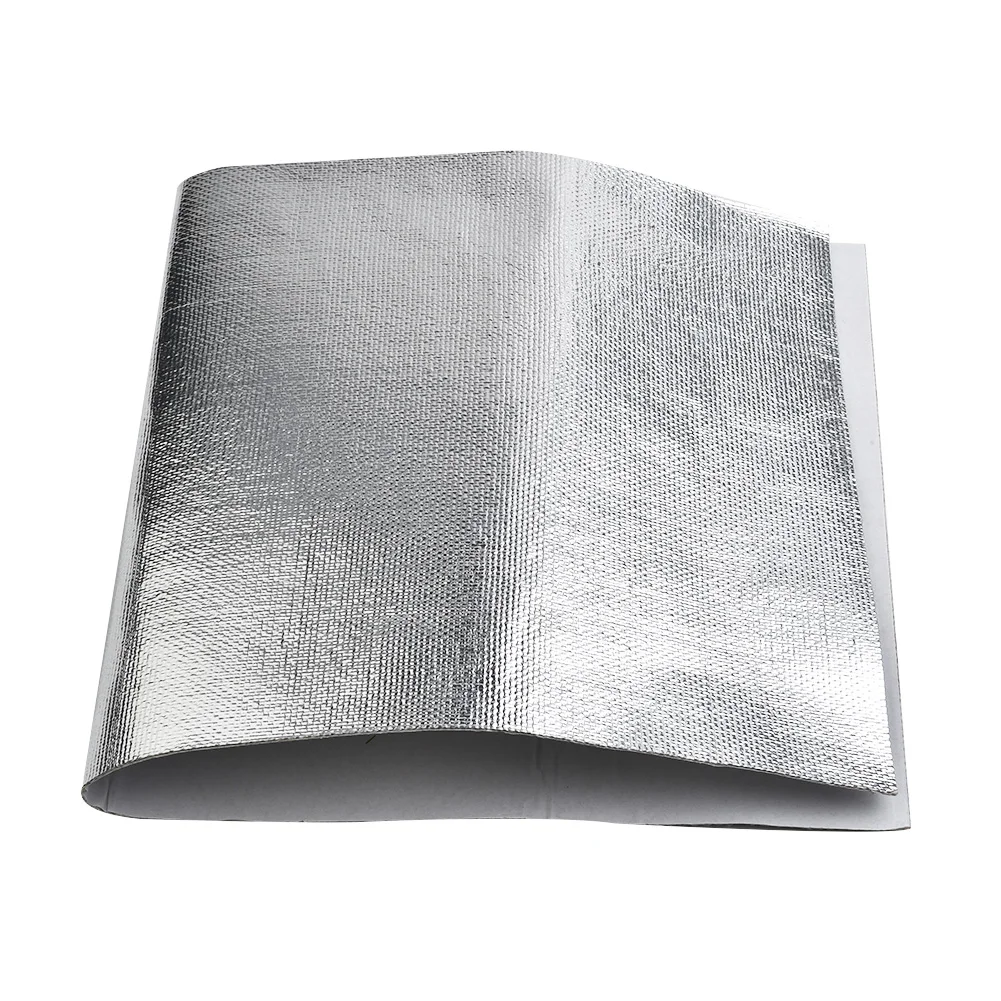 Durable Practical Car Heat Protection Film Silver Sound Deadener 25*50cm Accessories Heat Shield Hood Mat Pads
Durable Practical Car Heat Protection Film Silver Sound Deadener 25*50cm Accessories Heat Shield Hood Mat Pads