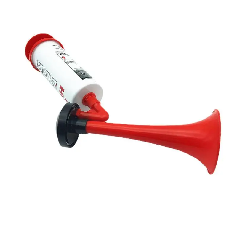 

Hand Pump Air Horn Cheerleading Soccer Ball Sports Fans Horn Plastic Trumpet With Pump Reusable Handheld Air Horn For Boating