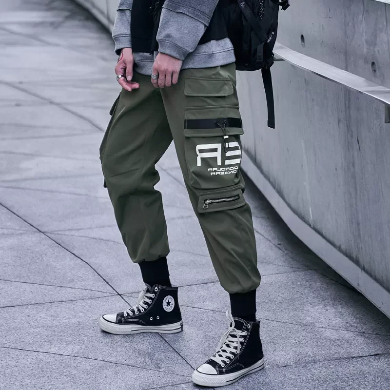 NEW IN Casual Harem Men's pants Fashion Solid Joggers Men Zipper Pockets Ankle-length Cargo Pants For Men
NEW IN Casual Harem Men's pants Fashion Solid Joggers Men Zipper Pockets Ankle-length Cargo Pants For Men