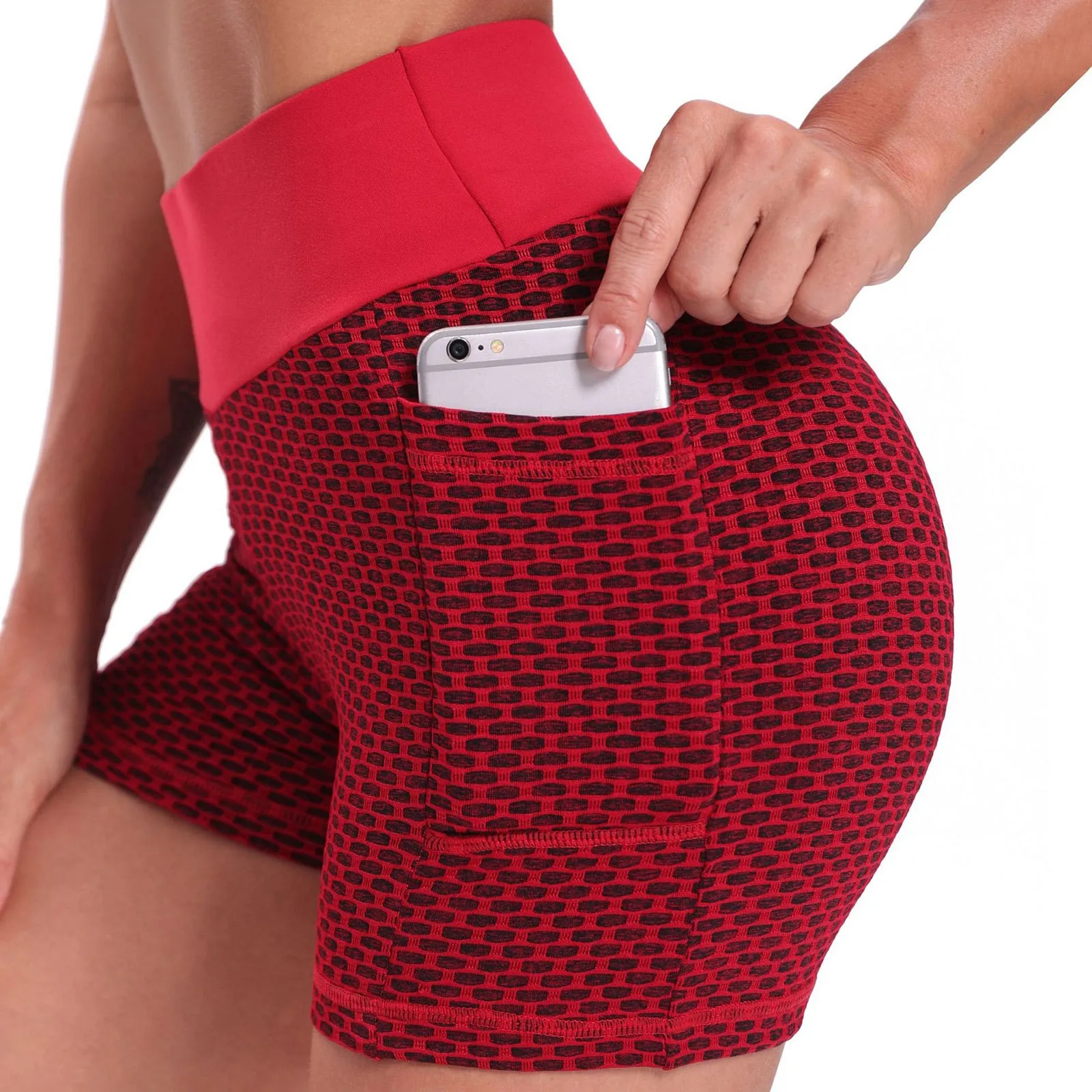 Soft Yoga Shorts Leggings Women Summer Athletic High Waist Solid Colors Pocket Fitness Running Clothing Workout Biker Shorts#g3
Soft Yoga Shorts Leggings Women Summer Athletic High Waist Solid Colors Pocket Fitness Running Clothing Workout Biker Shorts#g3