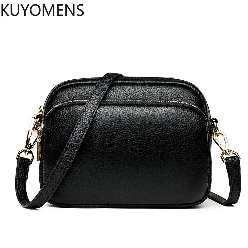 Fashion Solid Color Cow Women Shoulder Crossbody Bag Luxury Ladies Phone Bag And Purses Genuine Leather Handbag Women's Bag
Fashion Solid Color Cow Women Shoulder Crossbody Bag Luxury Ladies Phone Bag And Purses Genuine Leather Handbag Women's Bag