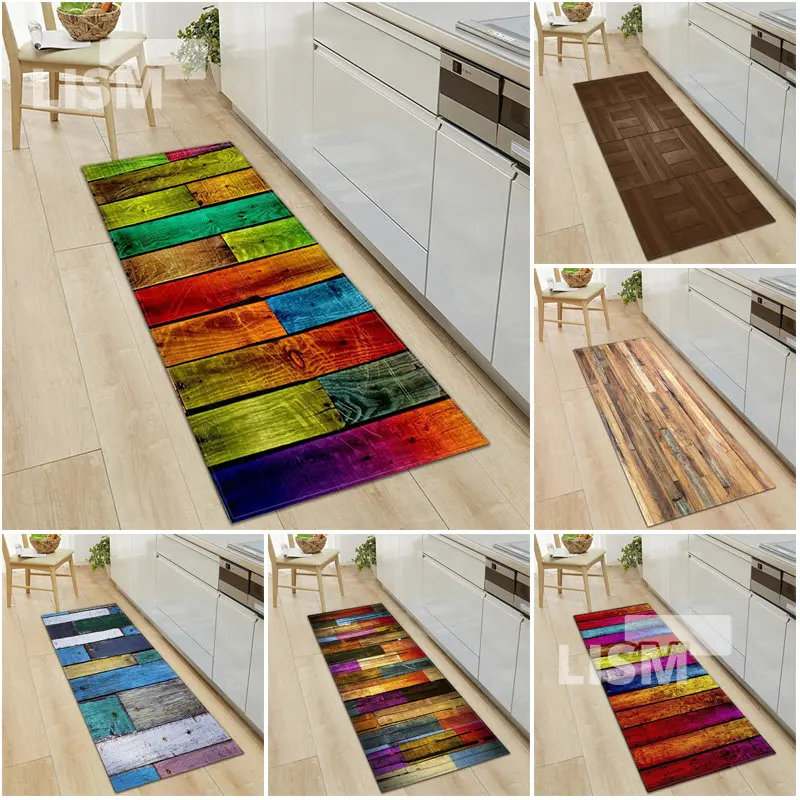 Kitchen Rug Bedroom Living Room Entrance Door Mat Hallway Balcony Wood Pattern Floor Carpet for Home Decor Non-Slip Flannel Rug
Kitchen Rug Bedroom Living Room Entrance Door Mat Hallway Balcony Wood Pattern Floor Carpet for Home Decor Non-Slip Flannel Rug