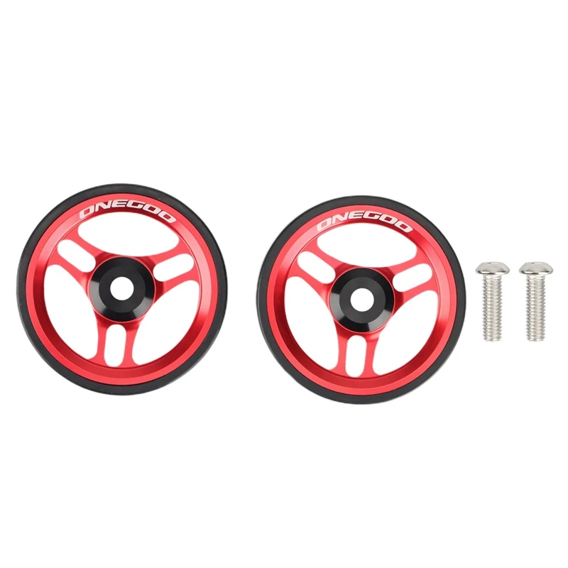 1Pair Folding Bike Esay Push Wheel for Brompton/Birdy 349 Bicycle Easy Wheel Aluminum Alloy Trolley Wheel
1Pair Folding Bike Esay Push Wheel for Brompton/Birdy 349 Bicycle Easy Wheel Aluminum Alloy Trolley Wheel