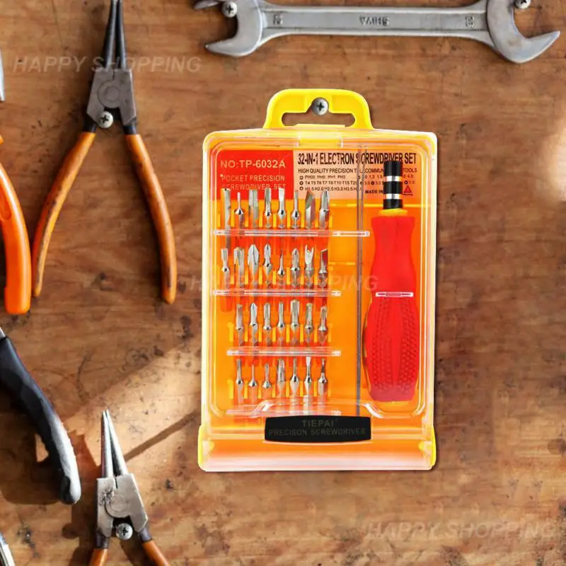 Repair Tool Carbon Steel Multi-purpose 32 Integrated High Quality Screwdriver Set Screwdriver Tool Set Hardware And Tools
Repair Tool Carbon Steel Multi-purpose 32 Integrated High Quality Screwdriver Set Screwdriver Tool Set Hardware And Tools