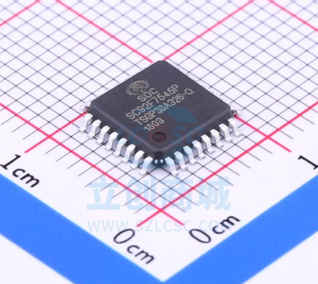 SC92F7545P32R Package LQFP-32 New Original Genuine Microcontroller (MCU/MPU/SOC) IC Chip
SC92F7545P32R Package LQFP-32 New Original Genuine Microcontroller (MCU/MPU/SOC) IC Chip