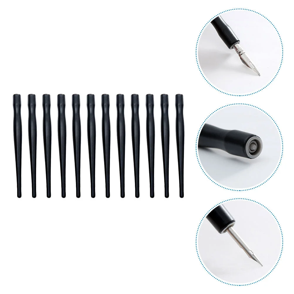 12 Pcs Brush Holder Writing Supplies Comic Drawing Nib Holders Pen Dip Present Ink Penholder Plastic 
12 Pcs Brush Holder Writing Supplies Comic Drawing Nib Holders Pen Dip Present Ink Penholder Plastic