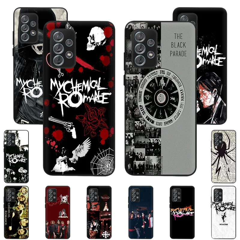 

My Chemical Romance Phone Case for Samsung Galaxy A72 A52 A32 A51 5G A50 A70 A71 A22 A21S A31 A40 A41 A11 A12 A20E A42 A9 Cover