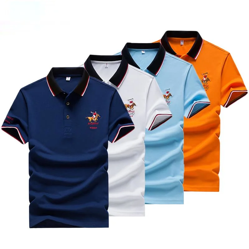 Youpin Trend Fashion Embroidered Men's Short Sleeve T-shirt Pure cotton leisure Breathable Business POLO shirt
Youpin Trend Fashion Embroidered Men's Short Sleeve T-shirt Pure cotton leisure Breathable Business POLO shirt