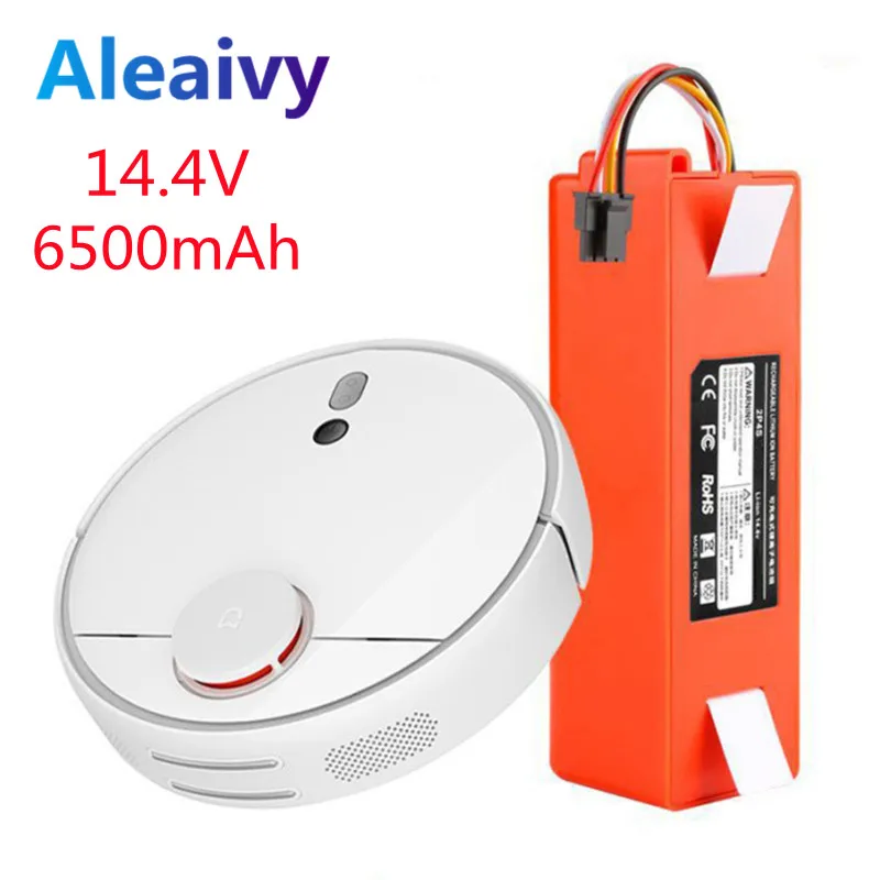NEW 14.4V 7800mAh Li-ion Battery Vacuum Cleaner accessories Rechargeable Battery for xiaomi Robotics cleaner roborock S50 S51 T4
NEW 14.4V 7800mAh Li-ion Battery Vacuum Cleaner accessories Rechargeable Battery for xiaomi Robotics cleaner roborock S50 S51 T4