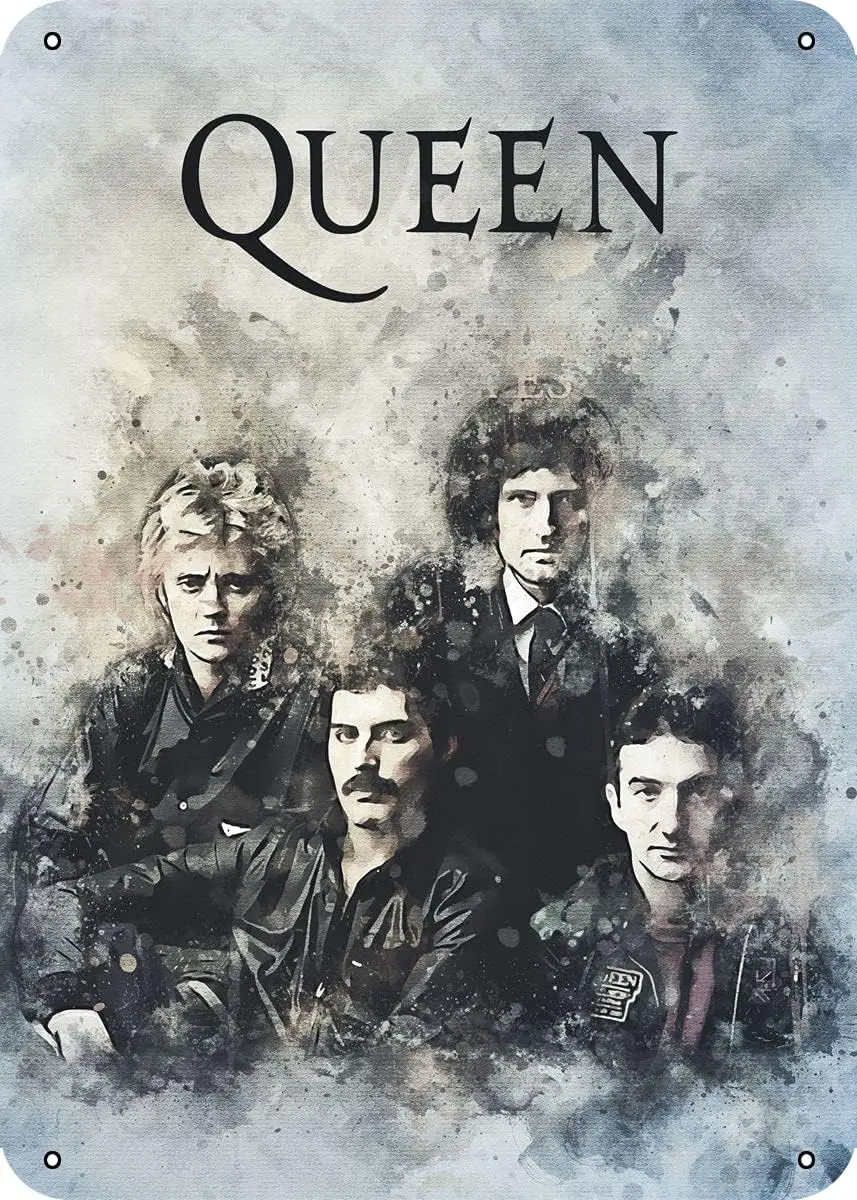 Винтажный плакат M1, Tuninize Queen is a Rock Band, металлическая жестяная вывеска, настенный декор 
Винтажный плакат M1, Tuninize Queen is a Rock Band, металлическая жестяная вывеска, настенный декор