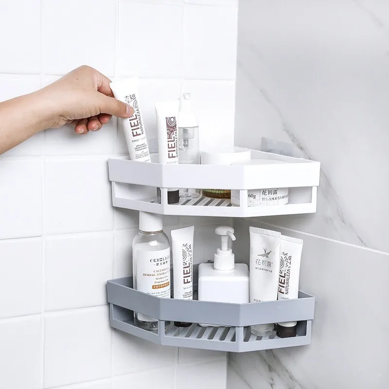 Triangle Bathroom Shelf Organizer Shampoo Gel Storage Basket Wall Mounted Corner Shower Rack Holder Kitchen Accessories
Triangle Bathroom Shelf Organizer Shampoo Gel Storage Basket Wall Mounted Corner Shower Rack Holder Kitchen Accessories
