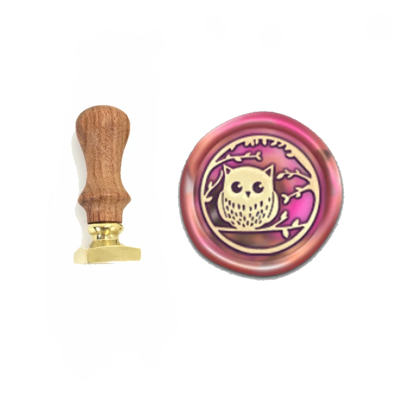 Cute OWL Wax Stamp Exquisite Mini Wood handle,Ancient Seal Retro Stamp,Personalized Stamp Wax Seal High Quality 1
Cute OWL Wax Stamp Exquisite Mini Wood handle,Ancient Seal Retro Stamp,Personalized Stamp Wax Seal High Quality 1