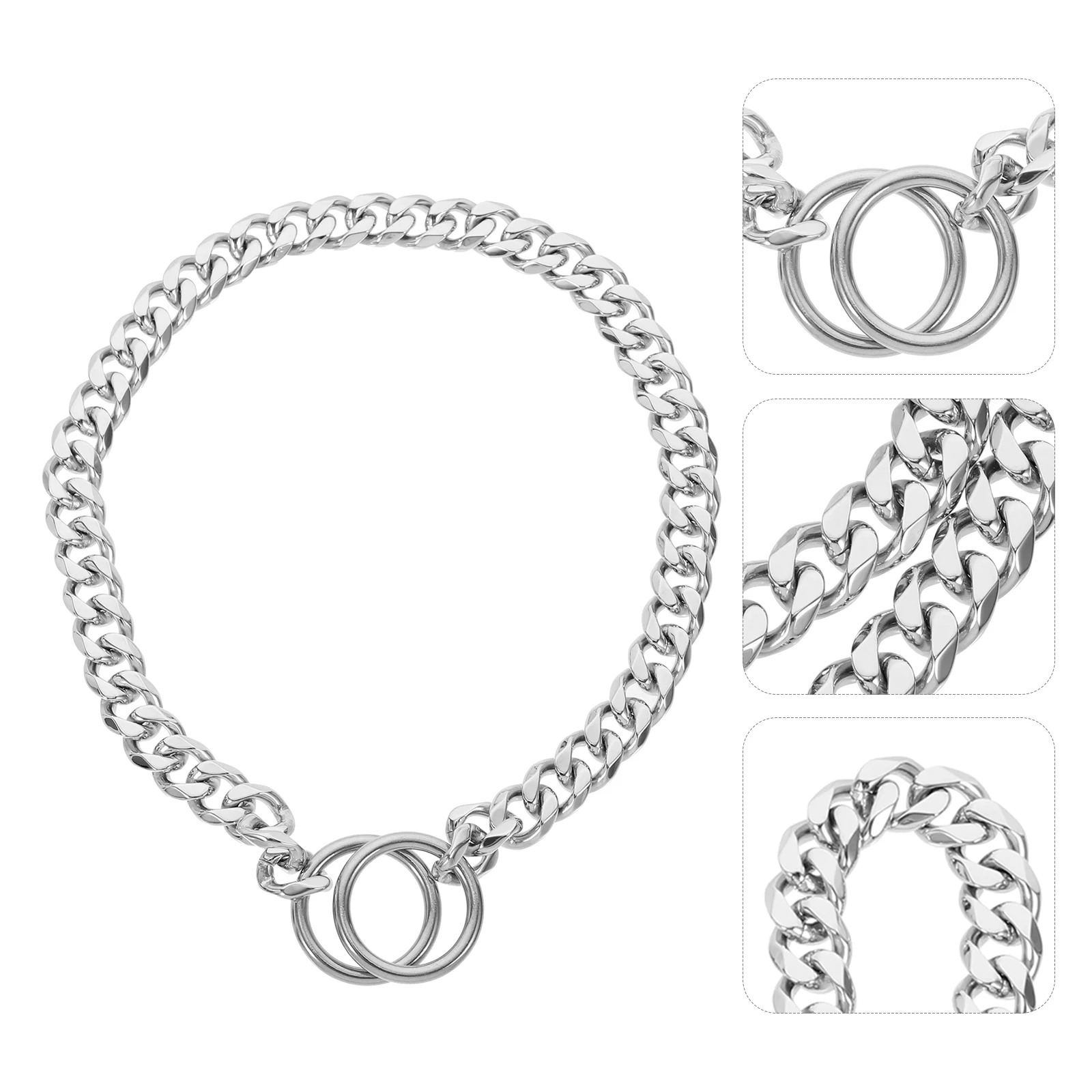 Sturdy Chain Leash for Pet Dog Multifunctional Dog Chain Dog Necklace Chain (Silver)
Sturdy Chain Leash for Pet Dog Multifunctional Dog Chain Dog Necklace Chain (Silver)