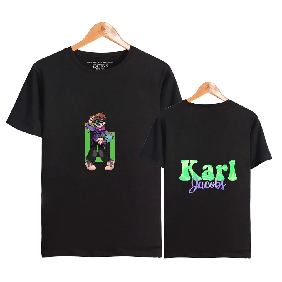 Print Karl Jacobs 100% Cotton T-shirt Men Summer Short Sleeve T shirt Hot Sale Casual Streetwear Tops
Print Karl Jacobs 100% Cotton T-shirt Men Summer Short Sleeve T shirt Hot Sale Casual Streetwear Tops