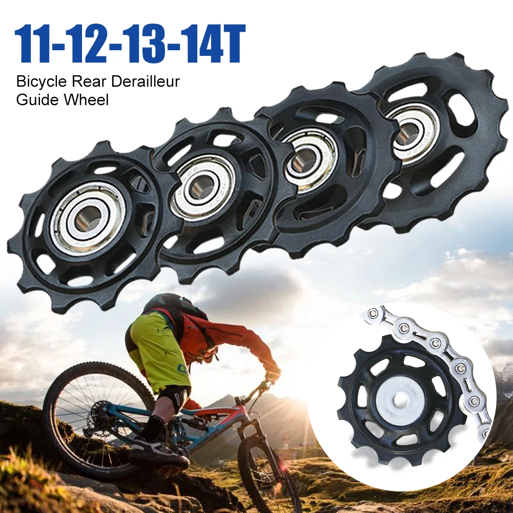11T/12T/13T/14T MTB Bicycle Rear Guide Wheel Derailleur Steel Bearing Road Bike Pulley Jockey Wheel for Shimano Cycling Parts
11T/12T/13T/14T MTB Bicycle Rear Guide Wheel Derailleur Steel Bearing Road Bike Pulley Jockey Wheel for Shimano Cycling Parts