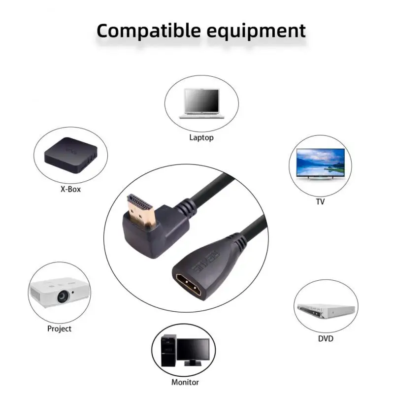 Mini HDMI Adapter Mini HDMI to HDMI Cable Adapter 4K 90 Degree Right Angled Elbow Cord Male Camcorder Laptop HDMI Mini Adapter 
Mini HDMI Adapter Mini HDMI to HDMI Cable Adapter 4K 90 Degree Right Angled Elbow Cord Male Camcorder Laptop HDMI Mini Adapter