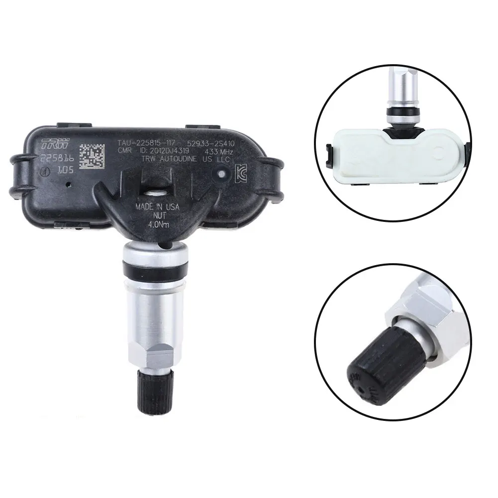 Car TPMS Tyre Pressure Sensor 52933-2S410 Sensor For Hyundai IX35 Elantra Equus I40 For Kia Sportage Accessories
Car TPMS Tyre Pressure Sensor 52933-2S410 Sensor For Hyundai IX35 Elantra Equus I40 For Kia Sportage Accessories