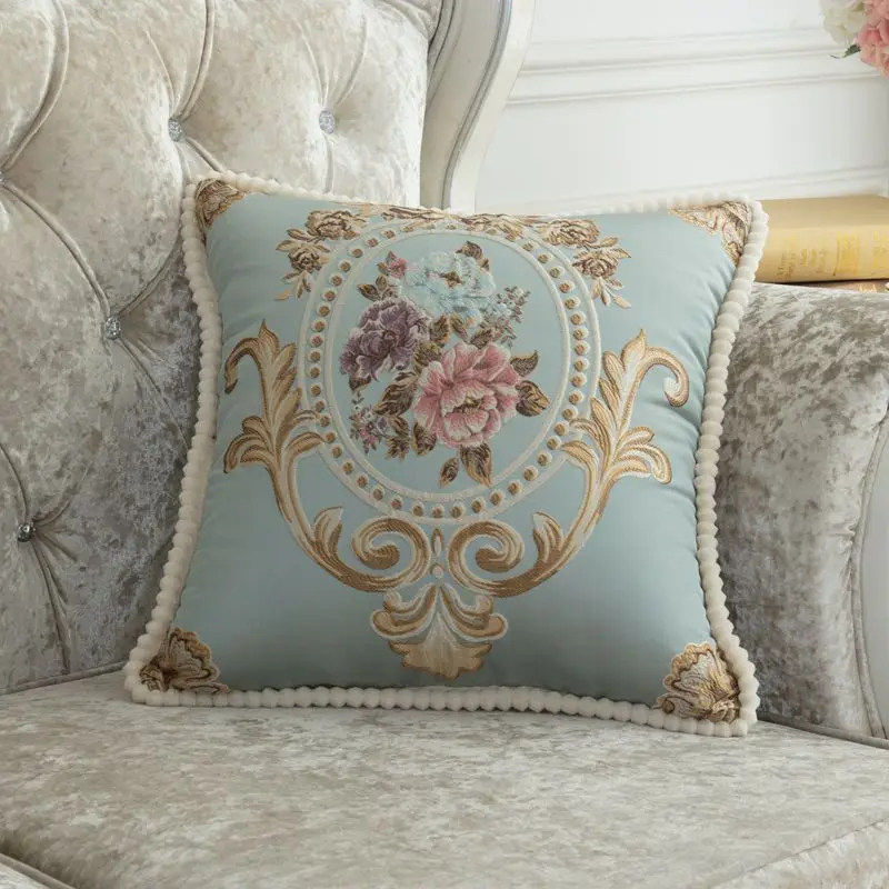 Luxury Cushion Cover European Floral Designer Decorative Sofa Pillowcase 48X 48 Pillows for Living Room
Luxury Cushion Cover European Floral Designer Decorative Sofa Pillowcase 48X 48 Pillows for Living Room