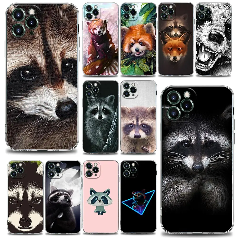Clear Phone Case for iPhone 11 12 13 Pro Case Max 7 8 SE XR XS Max 5 5s 6 6s Plus Soft Silicone Cover Cute Animal Raccoon
Clear Phone Case for iPhone 11 12 13 Pro Case Max 7 8 SE XR XS Max 5 5s 6 6s Plus Soft Silicone Cover Cute Animal Raccoon