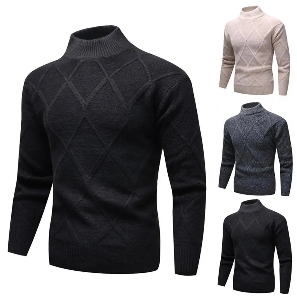 Popular Men Knitted Top Skin-touch Men Sweater Long Sleeves Fine Touch Knitting Sweater Keep Warm
Popular Men Knitted Top Skin-touch Men Sweater Long Sleeves Fine Touch Knitting Sweater Keep Warm