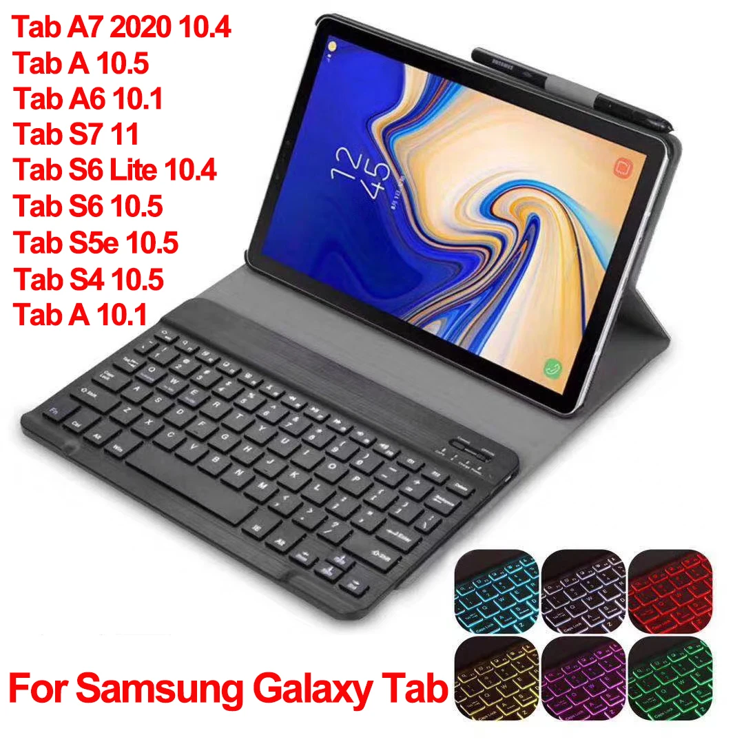 Keyboard Case for Samsung Galaxy Tab S7 11 Tab A7 2020 10.4 Tab S4 10.5 Tab S6 10.5 S6 Lite 10.4 Tab A 10.5 10.1 Case Cover Suit
Keyboard Case for Samsung Galaxy Tab S7 11 Tab A7 2020 10.4 Tab S4 10.5 Tab S6 10.5 S6 Lite 10.4 Tab A 10.5 10.1 Case Cover Suit