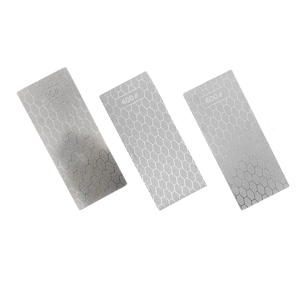 Plate Diamond Sharpener Sharpener Stone Tools 200/400/600 Sharpening 3PCS Diamond Sharpener Edge Tools Knive Grinding
Plate Diamond Sharpener Sharpener Stone Tools 200/400/600 Sharpening 3PCS Diamond Sharpener Edge Tools Knive Grinding