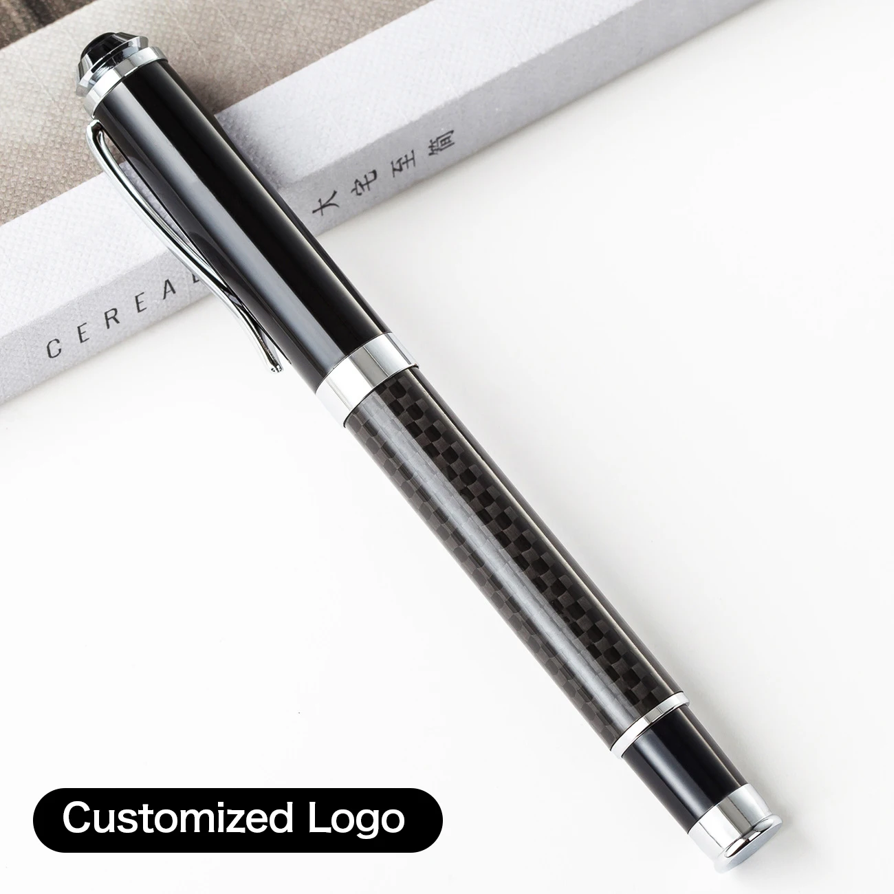 Luxury Imitation Carbon Fiber Pattern Ballpoint Pen Writing Signing Pens Office Stationery Supplies Customized Logo Name Gift
Luxury Imitation Carbon Fiber Pattern Ballpoint Pen Writing Signing Pens Office Stationery Supplies Customized Logo Name Gift