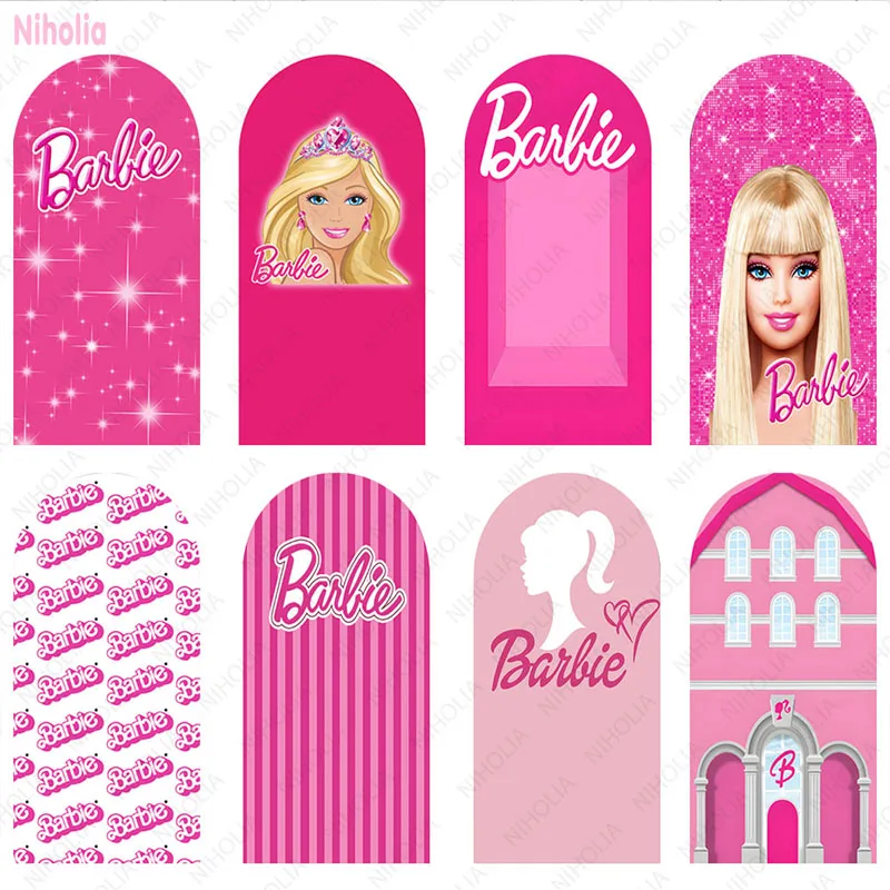 Фотофон Barbiee с изображением принцессы с изображением арки для детского дня рождения
Фотофон Barbiee с изображением принцессы с изображением арки для детского дня рождения