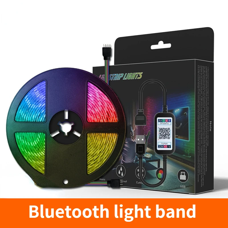RGB LED Light for TV Waterproof Background Light with USB 5V CC Smd5050, Infrared / Bluetooth Control
RGB LED Light for TV Waterproof Background Light with USB 5V CC Smd5050, Infrared / Bluetooth Control