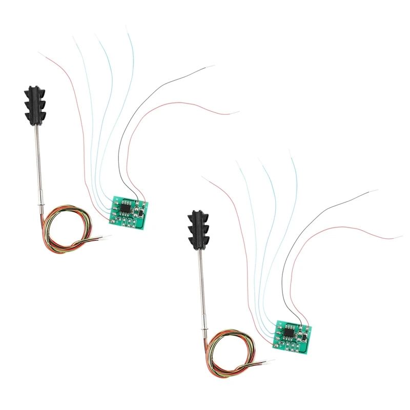 2 шт., двухсторонние светофорные сигналы, 3 цвета 
2 шт., двухсторонние светофорные сигналы, 3 цвета