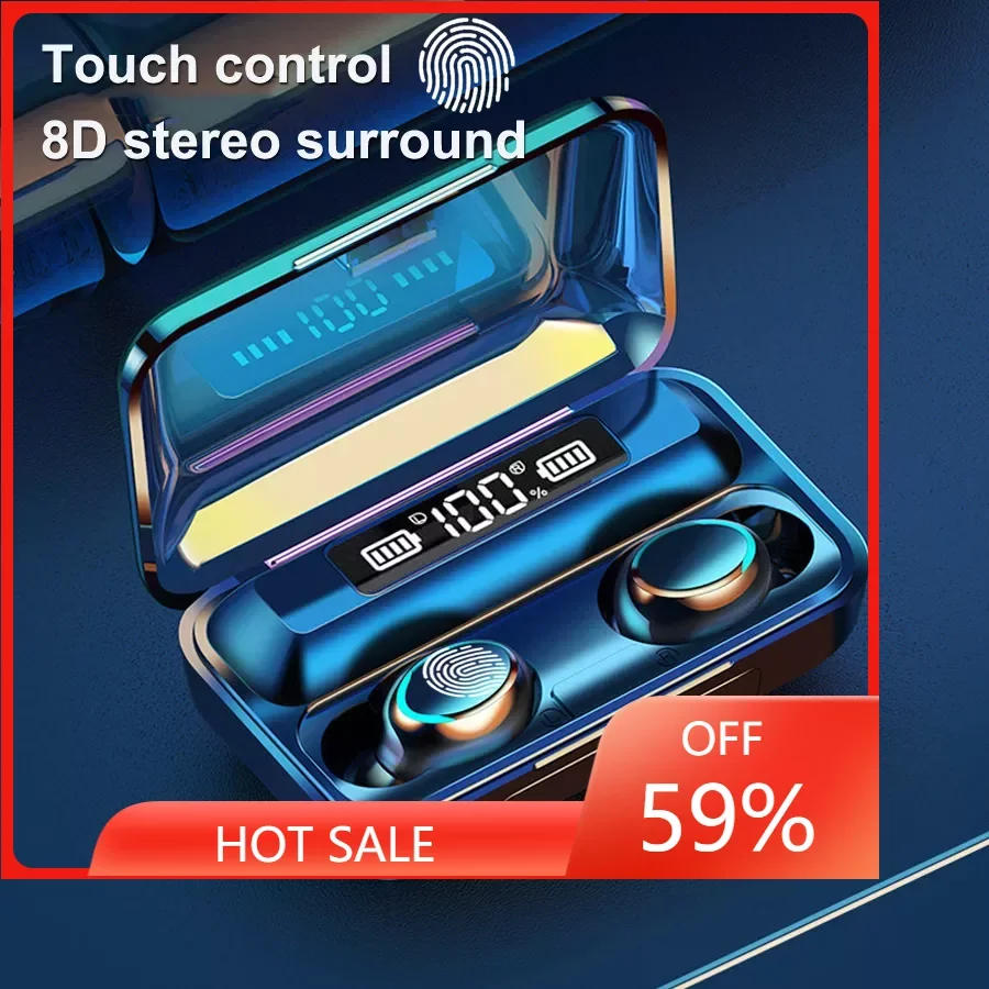 Stereo 5.0 Bluetooth Headphones Wireless Earphones In-Ear Earbuds Handsfree Binaural Call Headset For Xiaomi Iphone
Stereo 5.0 Bluetooth Headphones Wireless Earphones In-Ear Earbuds Handsfree Binaural Call Headset For Xiaomi Iphone